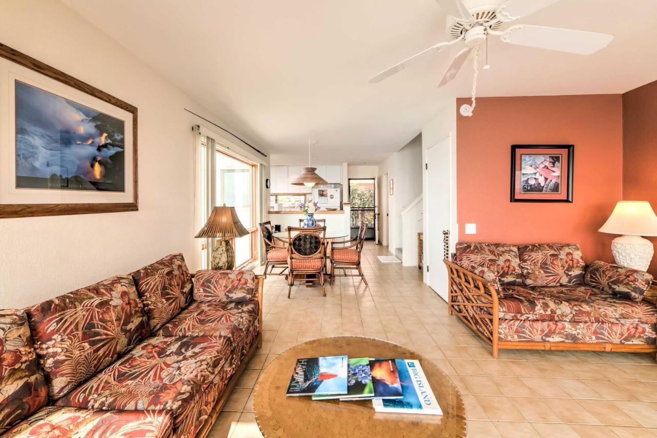 Oceanfront Kailua-Kona Townhome With Pool And Views! Ngoại thất bức ảnh