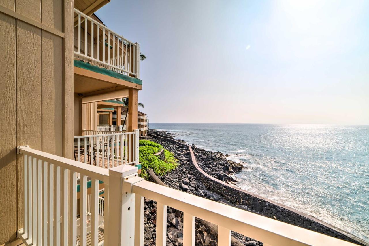 Oceanfront Kailua-Kona Townhome With Pool And Views! Ngoại thất bức ảnh