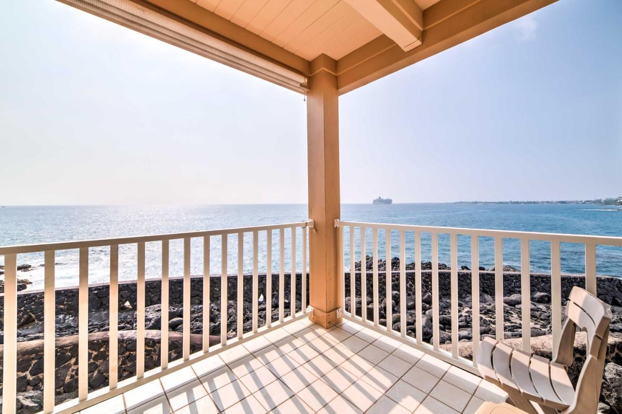 Oceanfront Kailua-Kona Townhome With Pool And Views! Ngoại thất bức ảnh