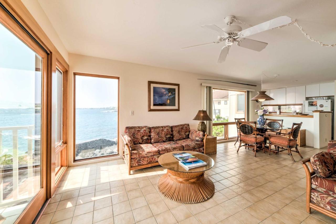 Oceanfront Kailua-Kona Townhome With Pool And Views! Ngoại thất bức ảnh