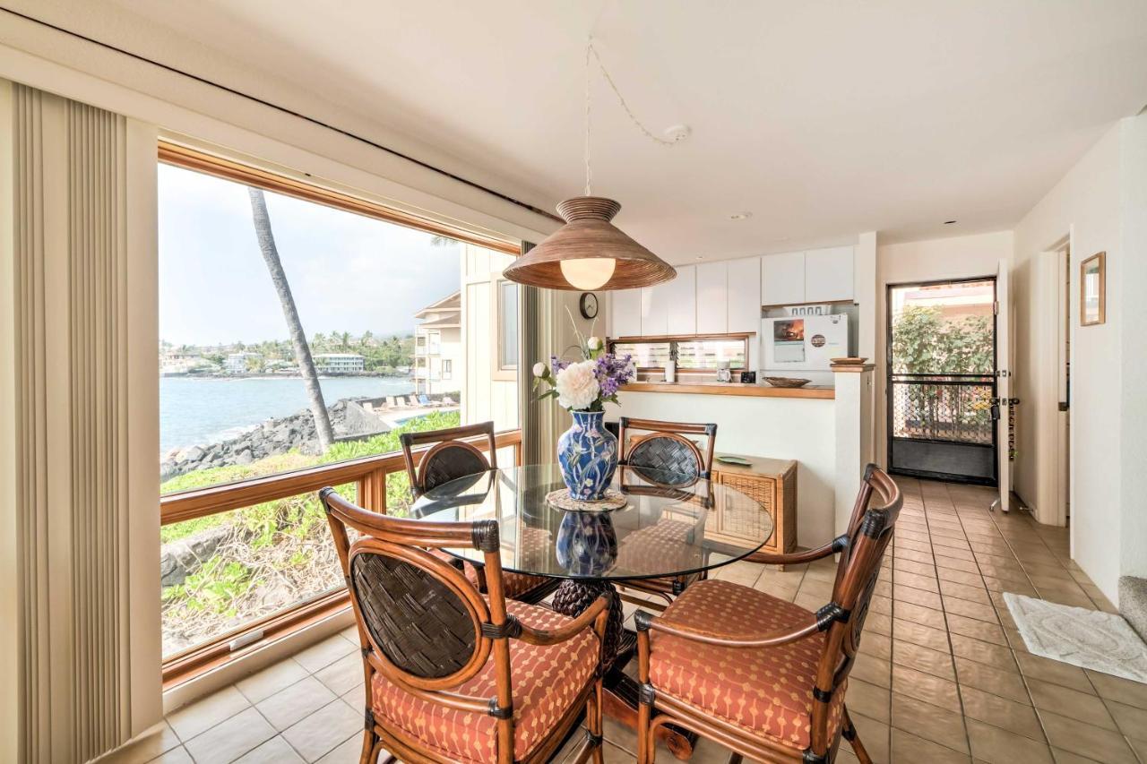Oceanfront Kailua-Kona Townhome With Pool And Views! Ngoại thất bức ảnh