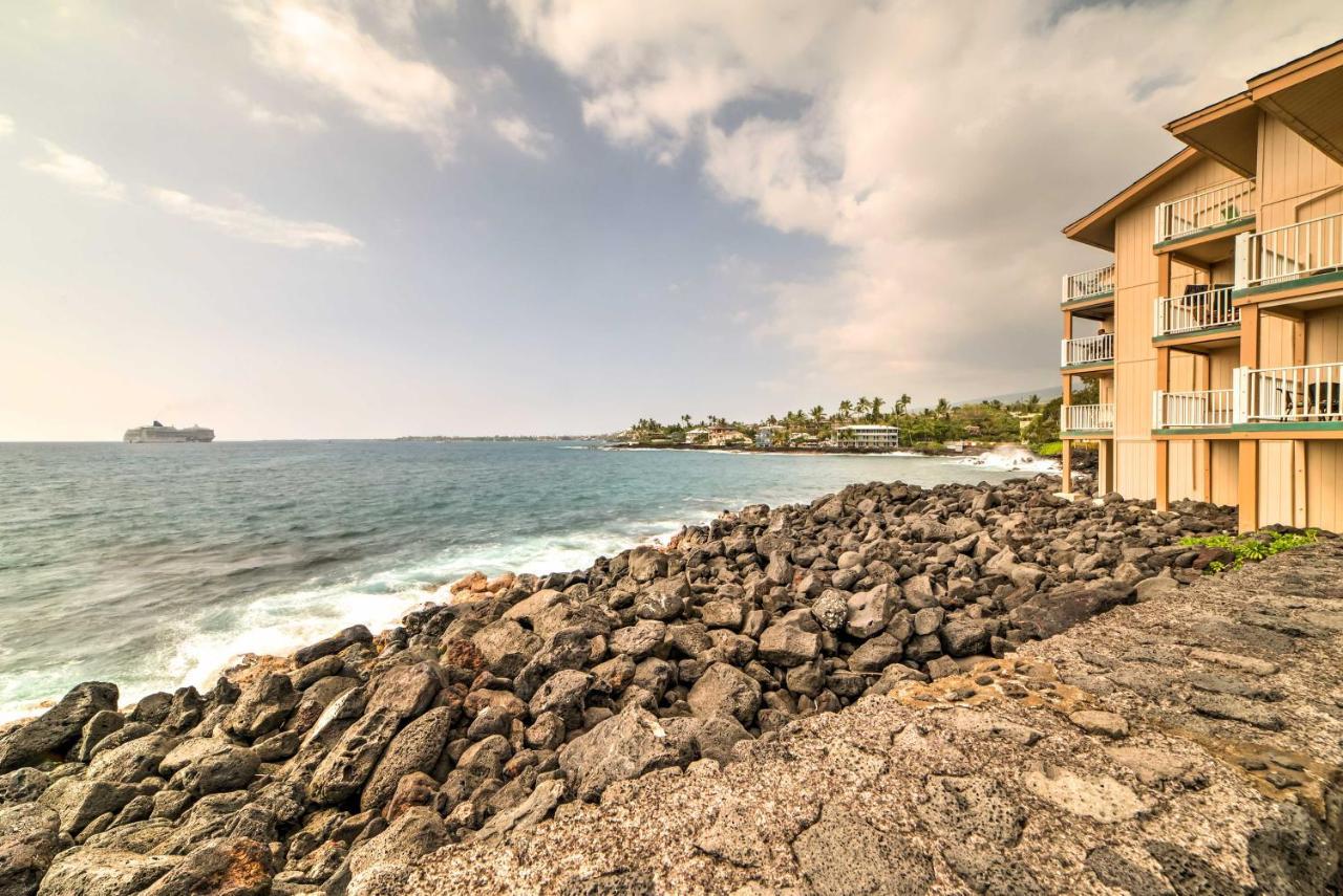 Oceanfront Kailua-Kona Townhome With Pool And Views! Ngoại thất bức ảnh