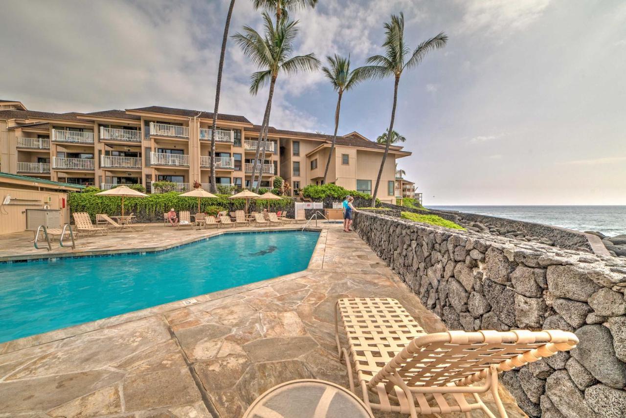 Oceanfront Kailua-Kona Townhome With Pool And Views! Ngoại thất bức ảnh